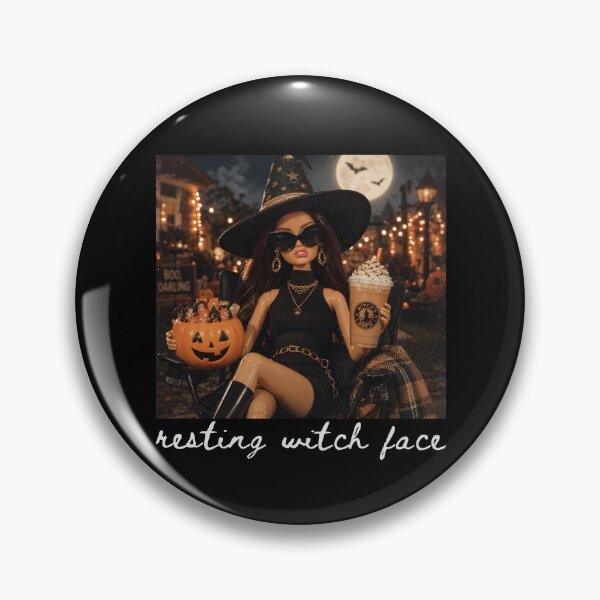 Item preview, Resting Witch Face designed and sold by kar buncles.
