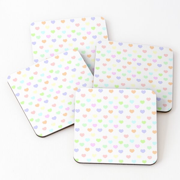 Item preview, Pastel Hearts on White - Clean Minimalist Kids Pattern - Sweet Nursery Decor - Baby Shower Gift designed and sold by Marina Khromova.