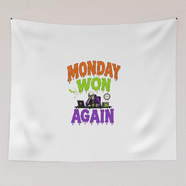 Item preview, MONDAY WON AGAIN designed and sold by OskarTrendz.