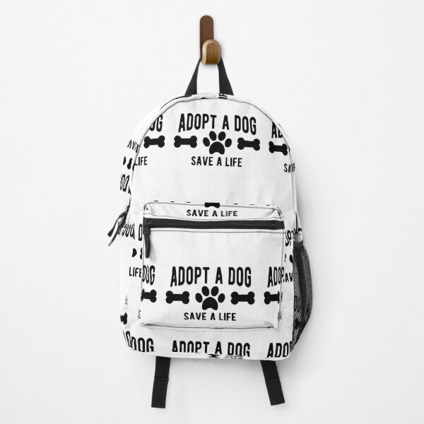 Item preview, Adopt A Dog Save A Life Paw Print Bone Graphic designed and sold by GiaoCalonas.