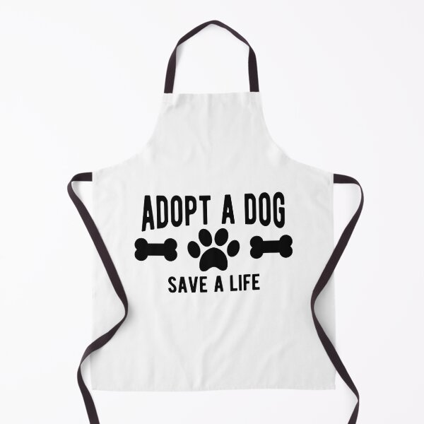 Item preview, Adopt A Dog Save A Life Paw Print Bone Graphic designed and sold by GiaoCalonas.