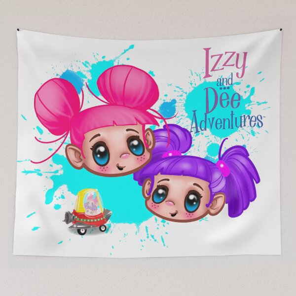 Item preview, Izzy and Dee Adventures- splat! designed and sold by MetroINKbooks.
