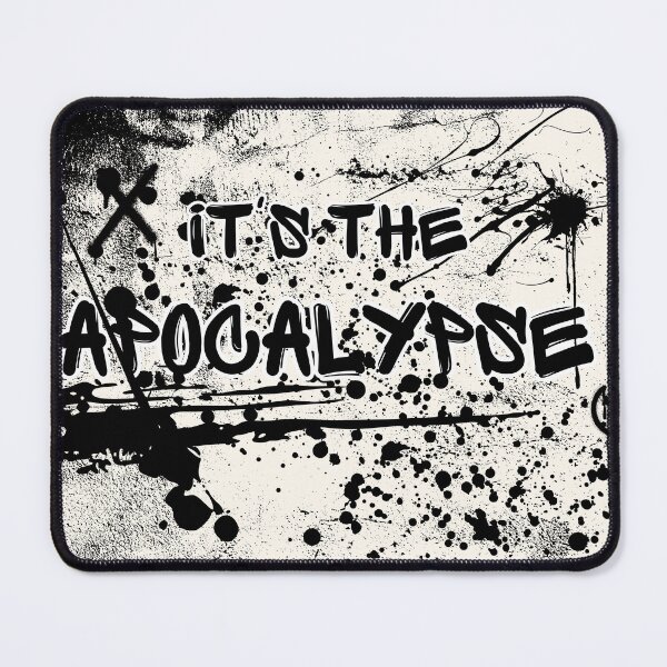Item preview, It’s the Apocalypse Grunge Dystopian Sticker Art designed and sold by Zenna MT 1.
