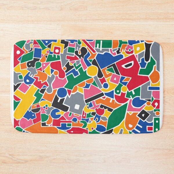 Item preview, Colorful Organic Shape Pattern designed and sold by mattcgriffiths.