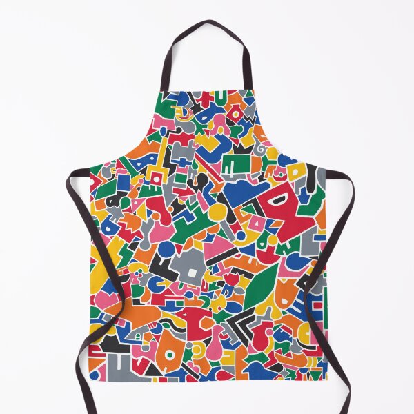 Item preview, Colorful Organic Shape Pattern designed and sold by mattcgriffiths.