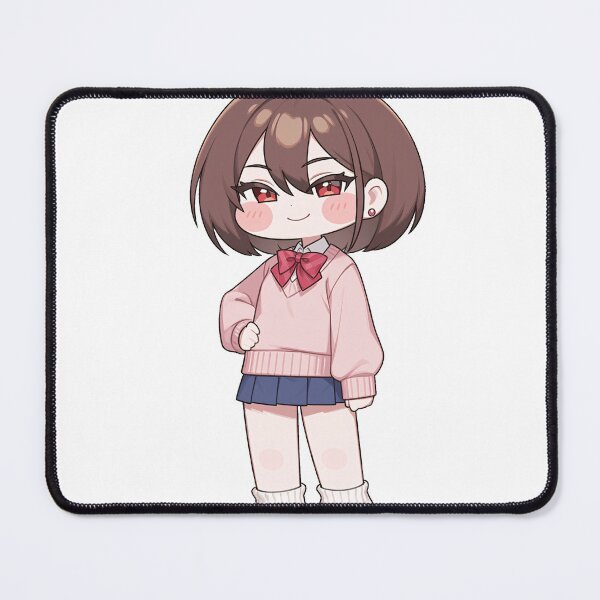 Item preview, Title Cute Chibi Schoolgirl Kawaii Anime Sticker designed and sold by RGB-crayon.
