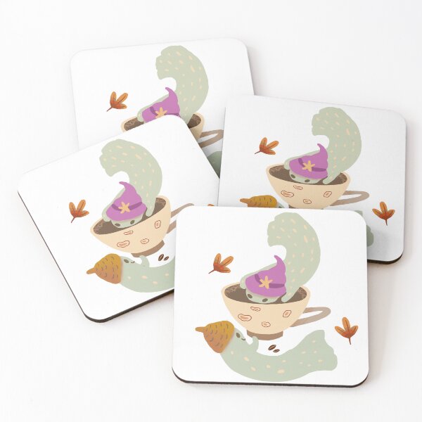 Item preview, Cozy Ghost Coffee Lover – Cute Witchy Autumn Spirit designed and sold by FaliushART.