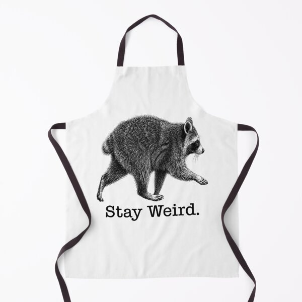 Item preview, Stay Weird Funny Raccoon Quirky designed and sold by Randomera.