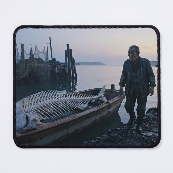 Item preview, The Old Man and the Sea - The Aftermath | Cinematic Fine Art Print designed and sold by SOOstudio73.