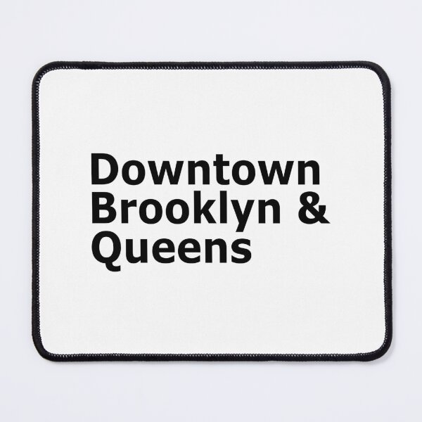 Item preview, Downtown Brooklyn & Queens (Black) designed and sold by swkzr.