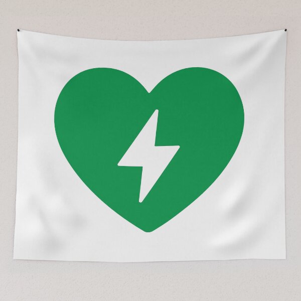 Item preview, AED Heart Emergency Medical Icon designed and sold by VectorForge Studio.