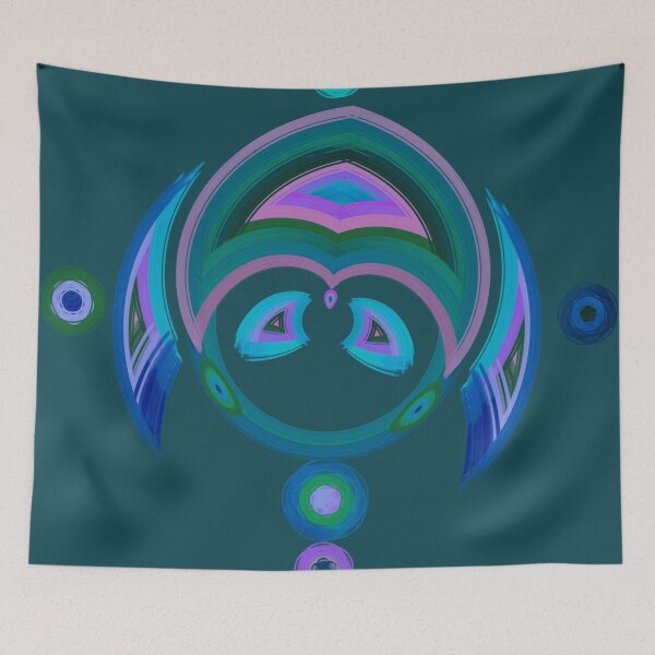 Item preview, Abstract Pattern in Cool Colors  designed and sold by JaygiesDesign.