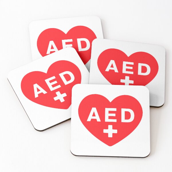 Item preview, AED Heart Emergency Medical Icon designed and sold by VectorForge Studio.