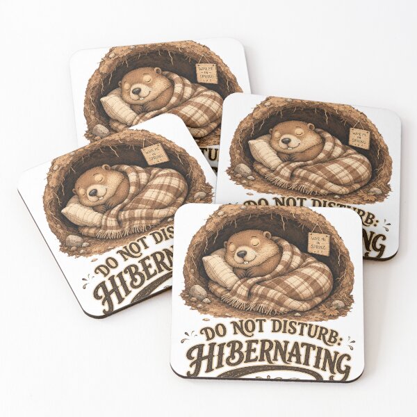 Item preview, Hibernating Marmot Funny Retro Nap Lover T-Shirt Design designed and sold by KIDEnia.