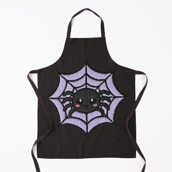 Item preview, Kawaii Spider Web Halloween Embroidery Patch Sticker designed and sold by · GAMING SOUL ·.
