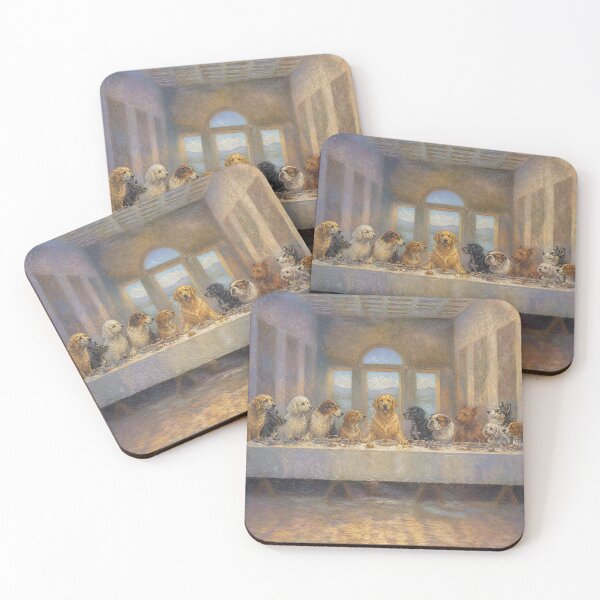 Item preview, The Last Supper: Dog Edition designed and sold by ManggaeJM.