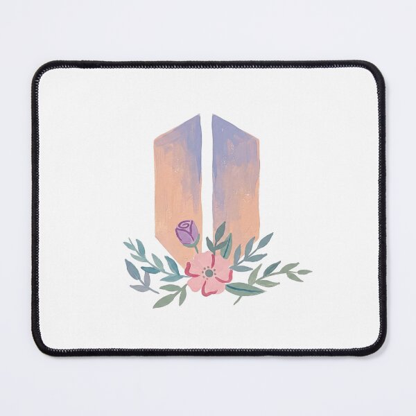 Item preview, Bangtan Boys ARMY Pastel Flower Logo Art Work designed and sold by imsoyoon.