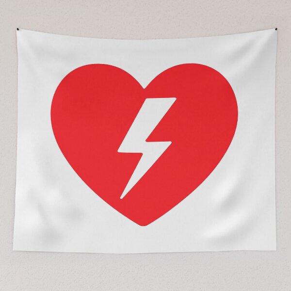 Item preview, AED Heart Emergency Medical Icon designed and sold by VectorForge Studio.