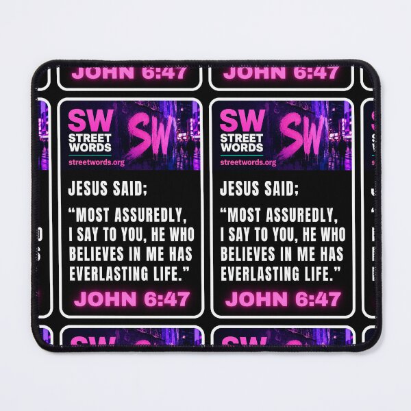 Item preview, Street Words John 6:47 designed and sold by streetwords.