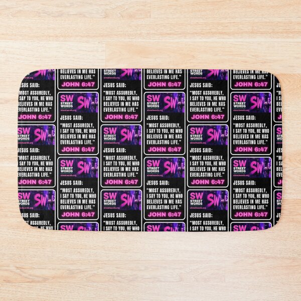 Item preview, Street Words John 6:47 designed and sold by streetwords.