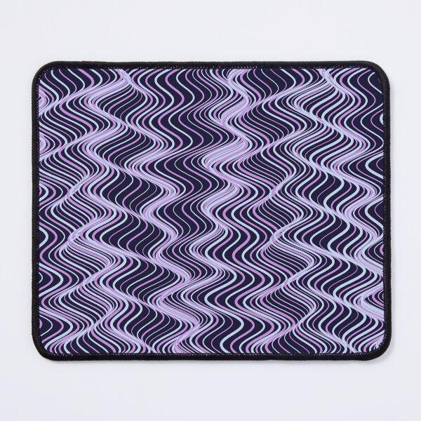 Item preview, Abstract Lavender and Blue Wavy Contour Pattern designed and sold by GraphyLab.
