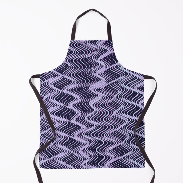 Item preview, Abstract Lavender and Blue Wavy Contour Pattern designed and sold by GraphyLab.