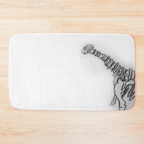 Item preview, Man Observing Dinosaur Fossil Sketch designed and sold by tammist.