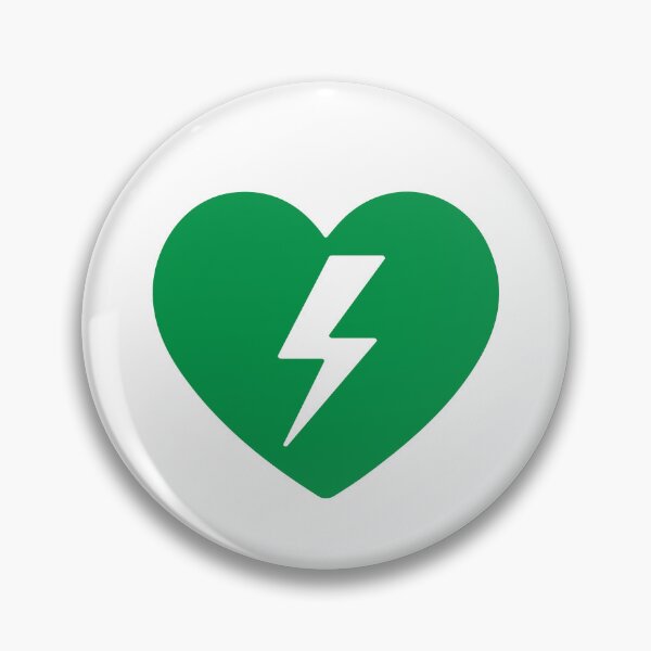 Item preview, AED Heart Emergency Medical Icon designed and sold by VectorForge Studio.