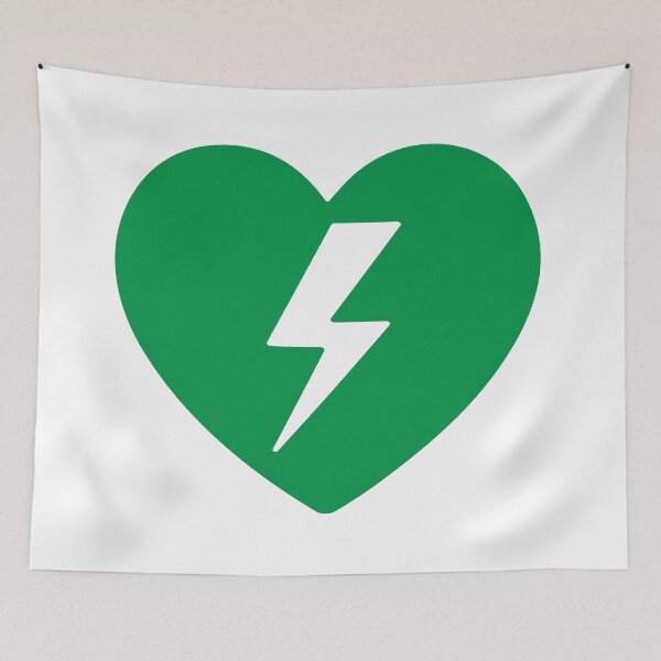 Item preview, AED Heart Emergency Medical Icon designed and sold by VectorForge Studio.