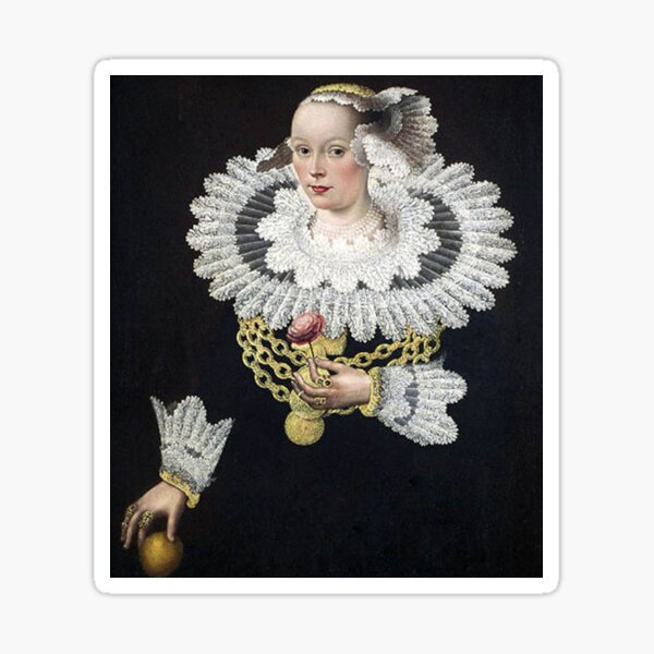 Item preview, Retrato de Anna Rosina Marquart designed and sold by Vintage Designs +.