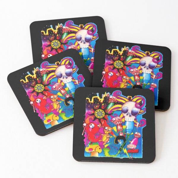 Item preview, Psychedelic Chaos Street designed and sold by DelmerMraz.