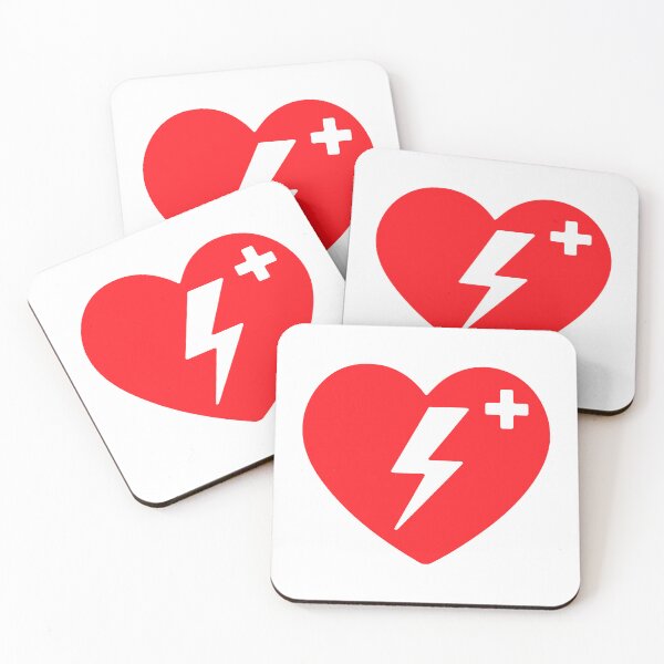 Item preview, AED Heart Emergency Medical Icon designed and sold by VectorForge Studio.