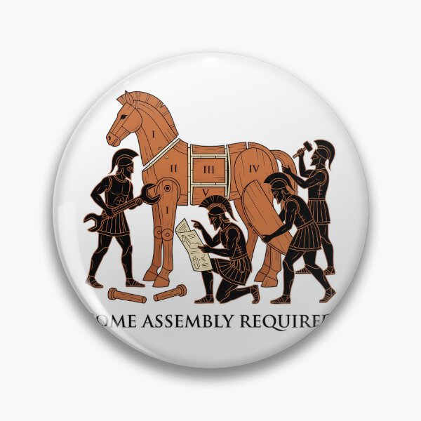 Item preview, Trojan Horse Some Assembly Required Flat Pack designed and sold by Lolik Designs.