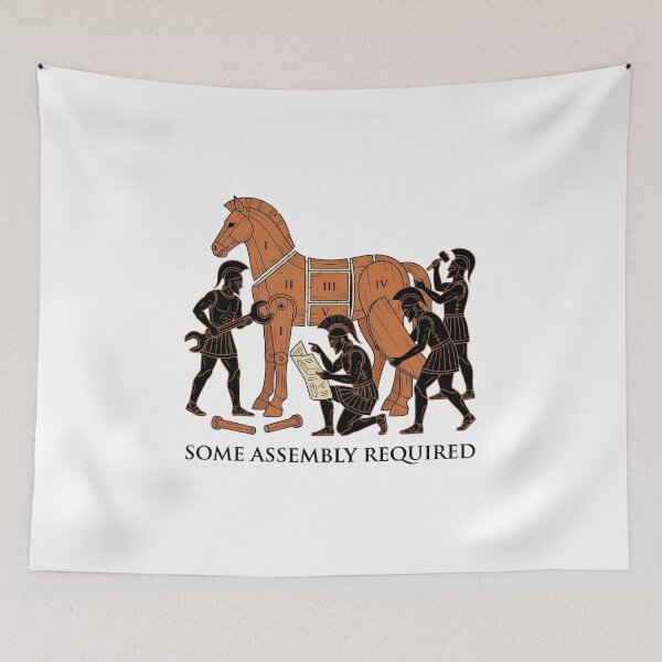 Item preview, Trojan Horse Some Assembly Required Flat Pack designed and sold by Lolik Designs.