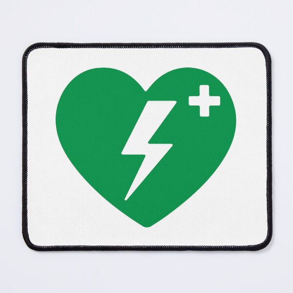 Item preview, AED Heart Emergency Medical Icon designed and sold by VectorForge Studio.