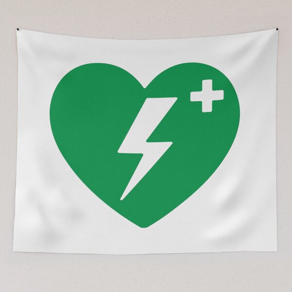 Item preview, AED Heart Emergency Medical Icon designed and sold by VectorForge Studio.