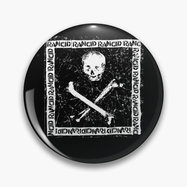 Artikelvorschau, Rancid Skull and Crossbones Punkrock entworfen und verkauft von DelmerMraz.
