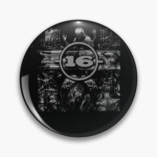 Item preview, 16 Band Lazarus Sludge Metal Collage designed and sold by HerminaRath.