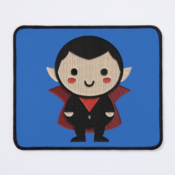 Item preview, Kawaii Dracula Halloween Embroidery Patch Sticker – Kids designed and sold by · GAMING SOUL ·.