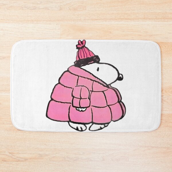 Item preview, Snoopy Pink Puffer Jacket designed and sold by harlynkeyse.
