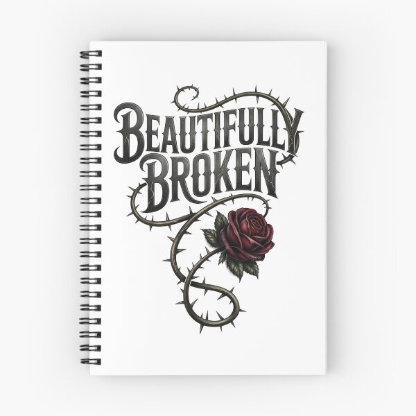 Item preview, Beautifully Broken Rose & Thorns  designed and sold by INKRebelGraphic.