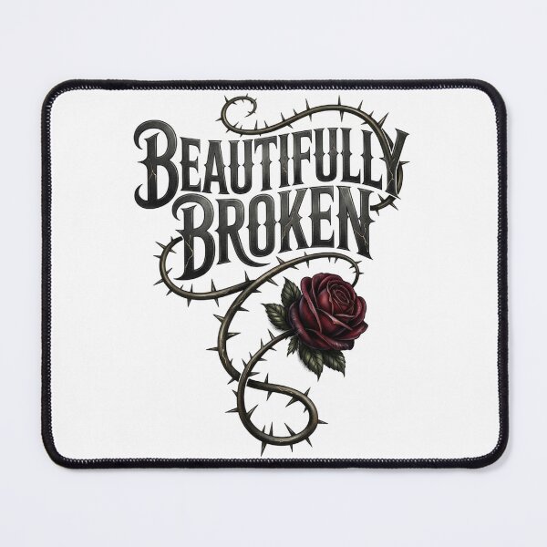 Item preview, Beautifully Broken Rose & Thorns designed and sold by INKRebelGraphic.