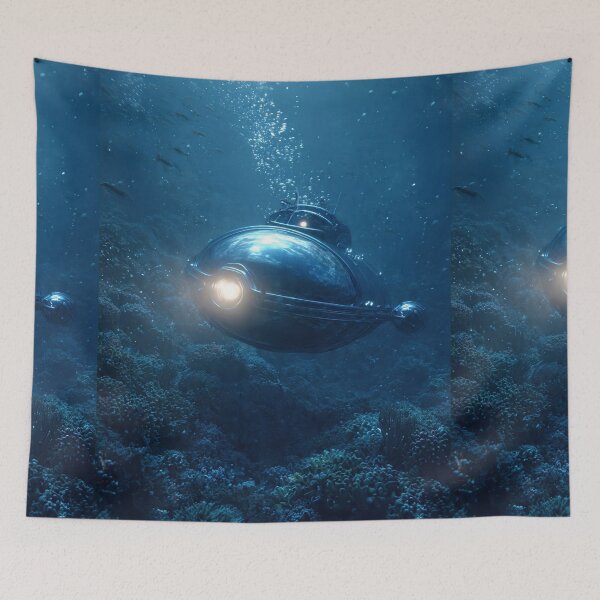 Item preview, Submarine designed and sold by AwesomeDigiShop.