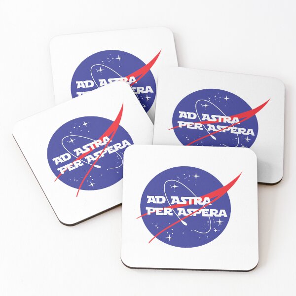 Item preview, Ad Astra Per Aspera Nasa Logo Starwars Font designed and sold by rickeywatt.