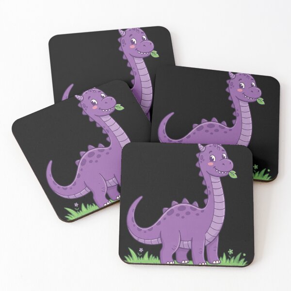 Item preview, Purple brontosaurus designed and sold by ChiqueAvenue.