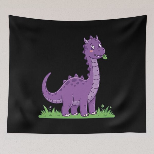 Item preview, Purple brontosaurus designed and sold by ChiqueAvenue.