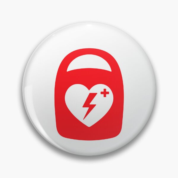 Item preview, AED Heart Emergency Medical Icon designed and sold by VectorForge Studio.
