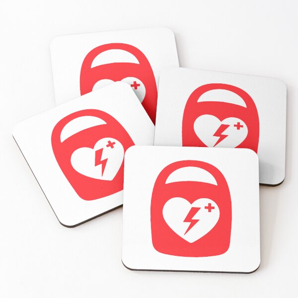 Item preview, AED Heart Emergency Medical Icon designed and sold by VectorForge Studio.