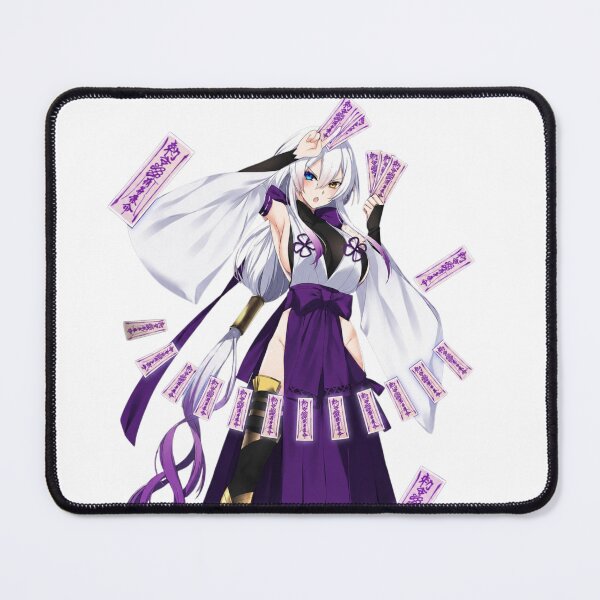 Item preview, Elegant Purple Spirit Maiden Anime Sticker designed and sold by ZenOtaku Lab.