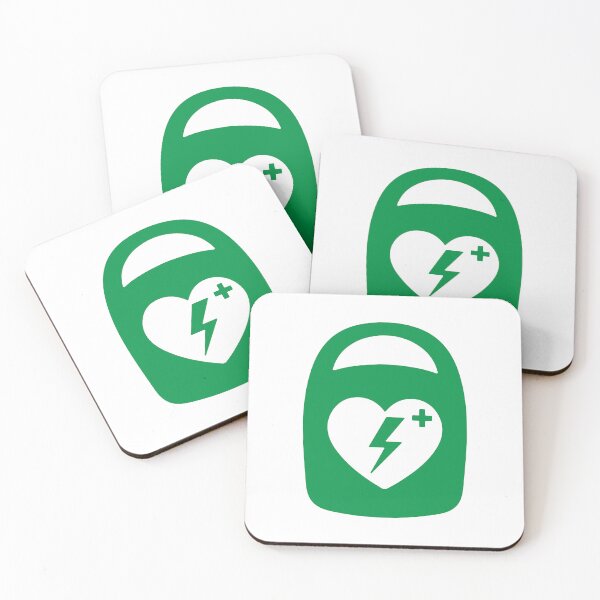 Item preview, AED Heart Emergency Medical Icon designed and sold by VectorForge Studio.